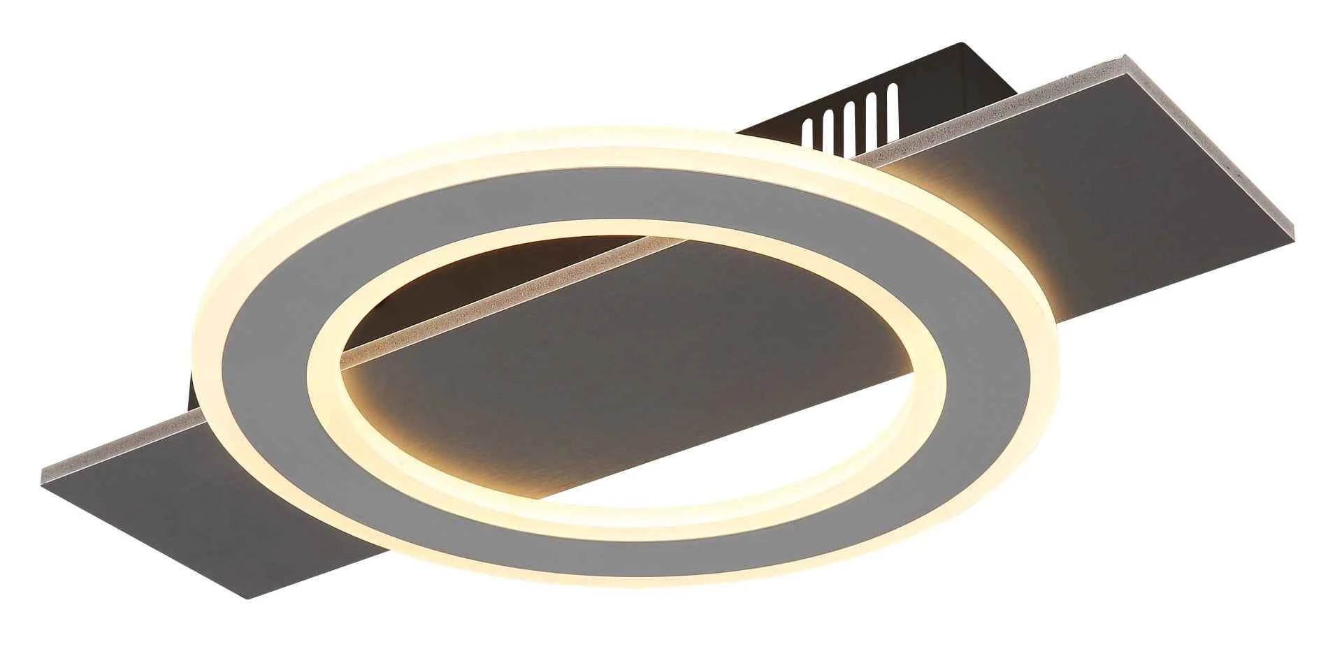 GLOBO Ceiling Light Anthracite Grey Opal LED 18W 48034-18 | Buy in Kenya | Red Rhino