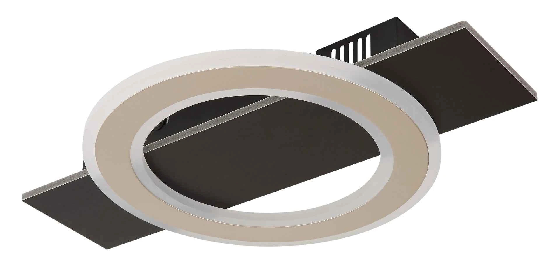 GLOBO Ceiling Light Black Dark Wood Champagne LED 18W 48034A-18 | Buy in Kenya | Red Rhino