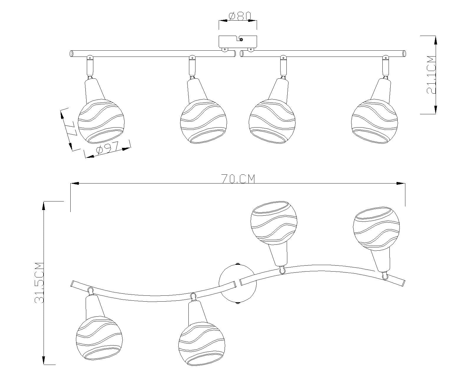 Globo 54348-4 additional product view 1