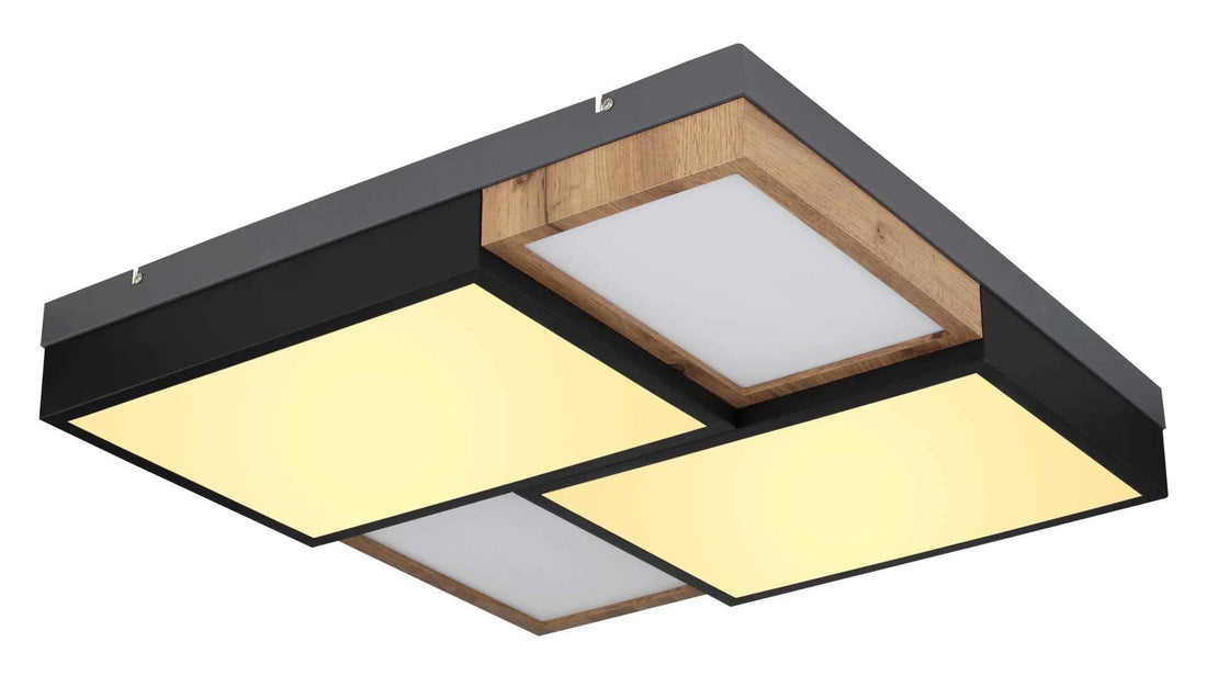 GLOBO Ceiling Light White Wood Look LED 50W 67286-50 | Buy in Kenya | Red Rhino
