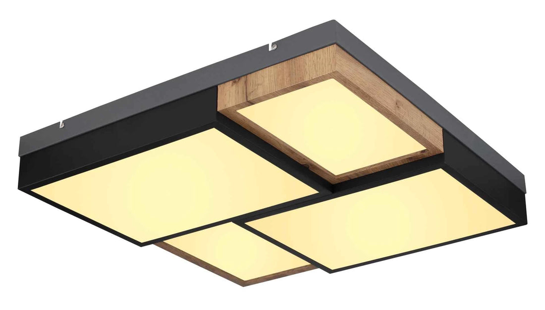 GLOBO Ceiling Light White Wood Look LED 50W 67286-50 | Buy in Kenya | Red Rhino