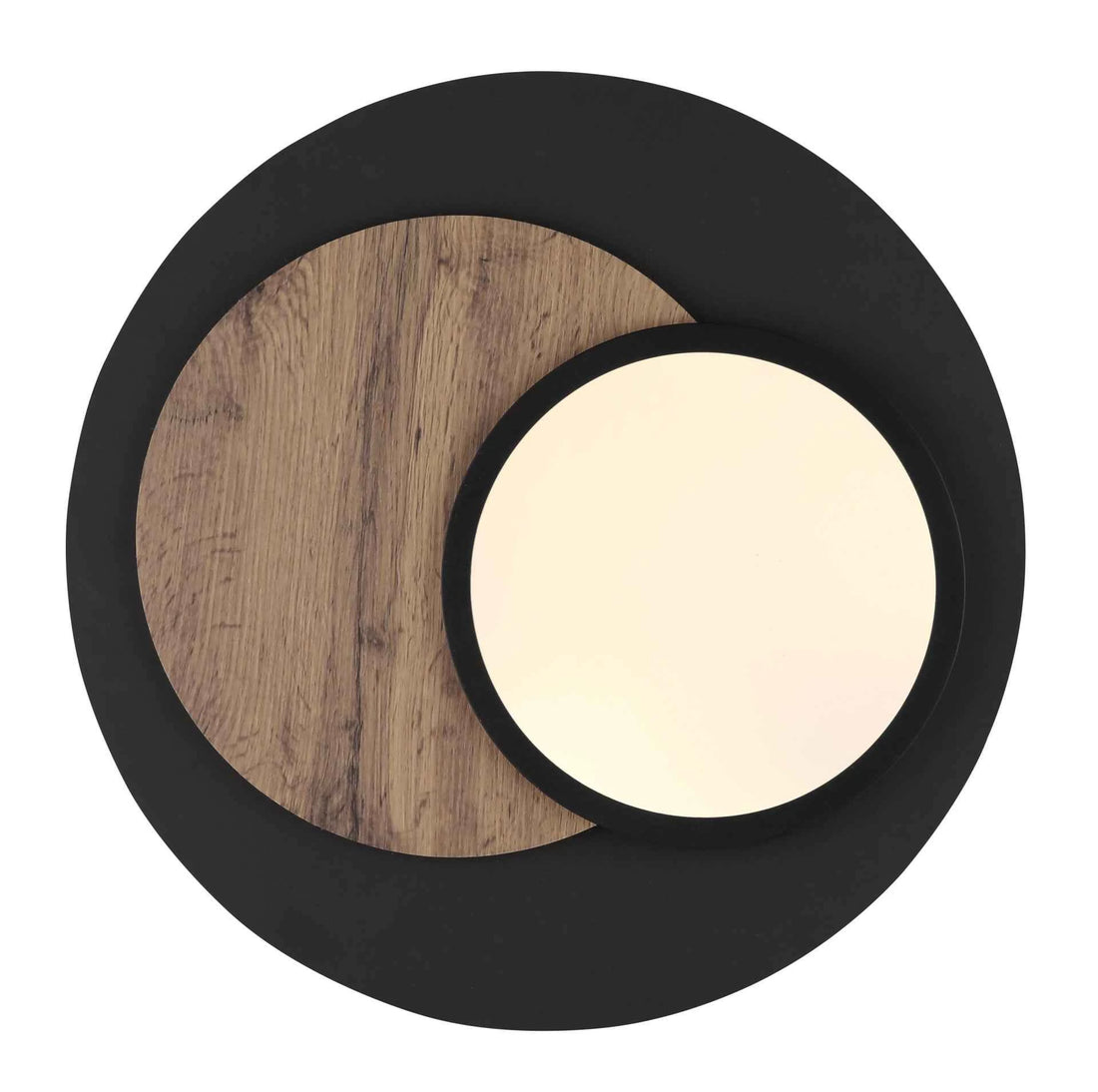 GLOBO Ceiling Light Black Dark Wood LED 24W 3000K 67351-24 | Buy in Kenya | Red Rhino