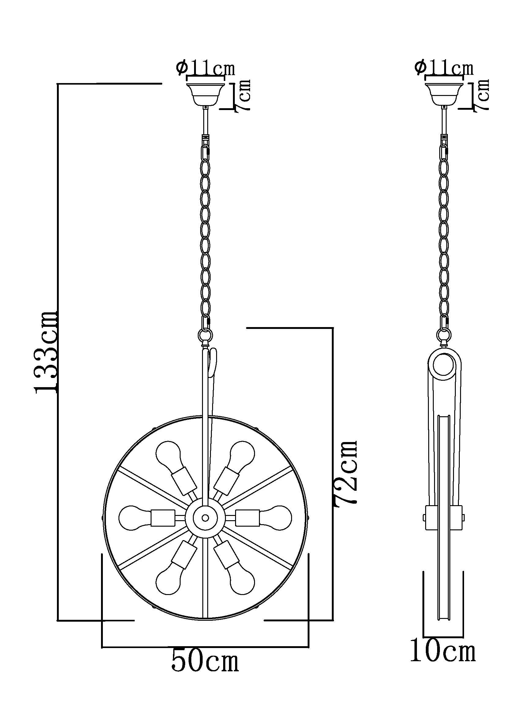 Globo 69052-6 additional product view 2
