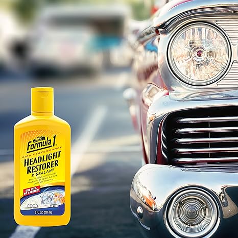 Formula 1 Headlight Restorer-Sealant 08OZ 237ML-T100-615874 - Red Rhino