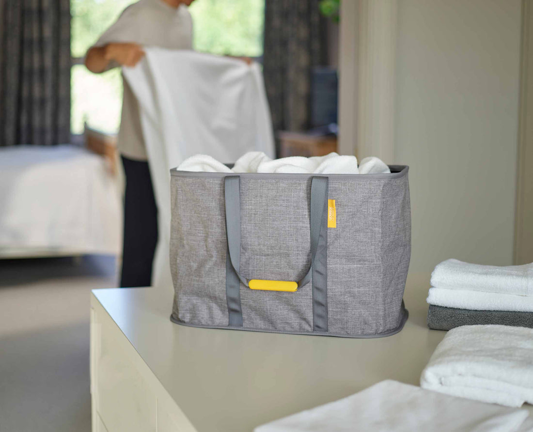Joseph Joseph Hold-All Max Grey 55L Laundry Basket 50039, official gallery image 3