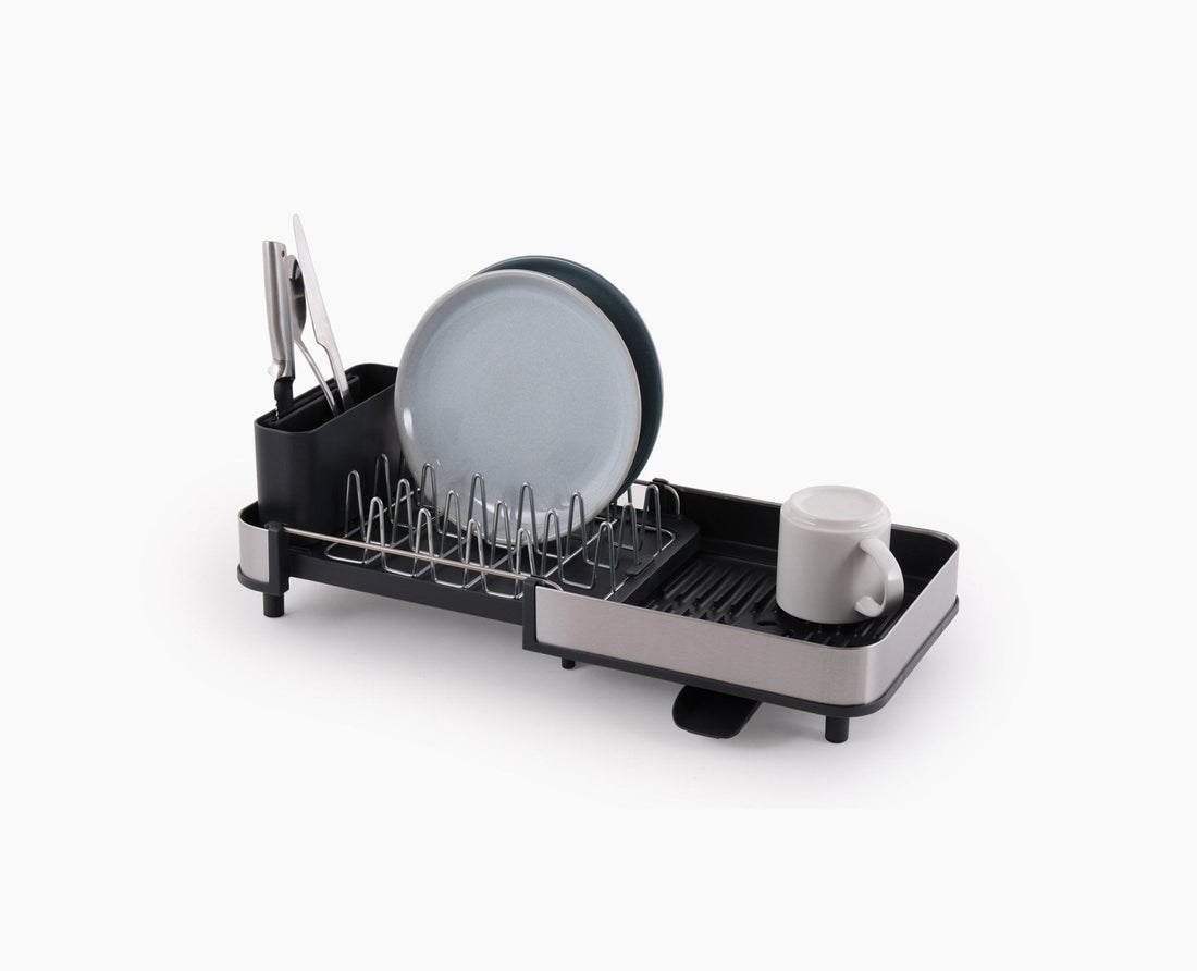 Joseph Joseph Extend Slim Steel Expandable Dish Rack Grey 6500035 - official product image 1
