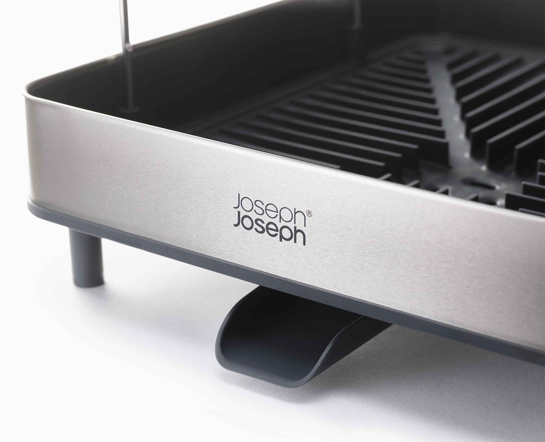 Joseph Joseph Excel Steel 2-Tier Dish Rack 851647, official gallery image 4