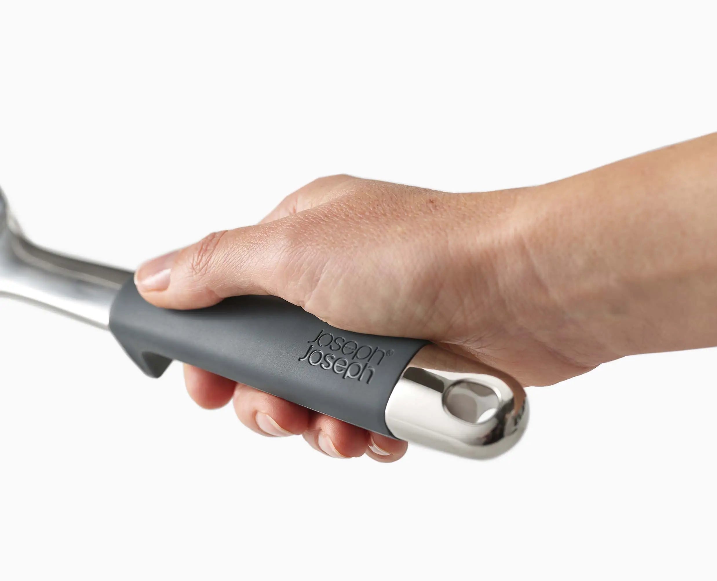 Joseph Joseph Elevate Steel Utensil Carousel 95029 — ergonomic handle and utensil detail
