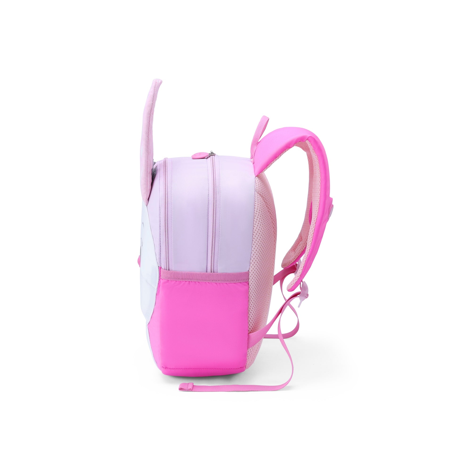 American Tourister Kiztopia Rabbit Backpack — White / Pink — side view