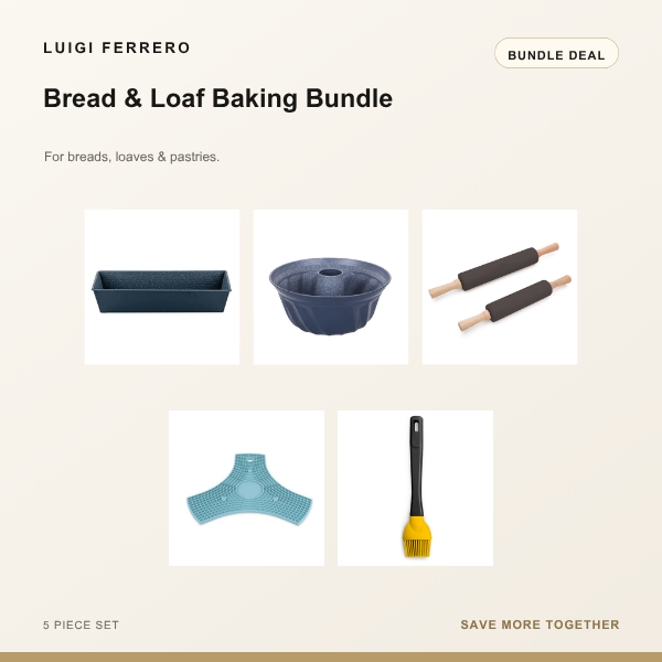 Luigi Ferrero Bread and Loaf Baking bundle deal
