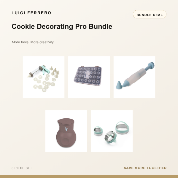 Luigi Ferrero Cookie Decorating Pro bundle deal