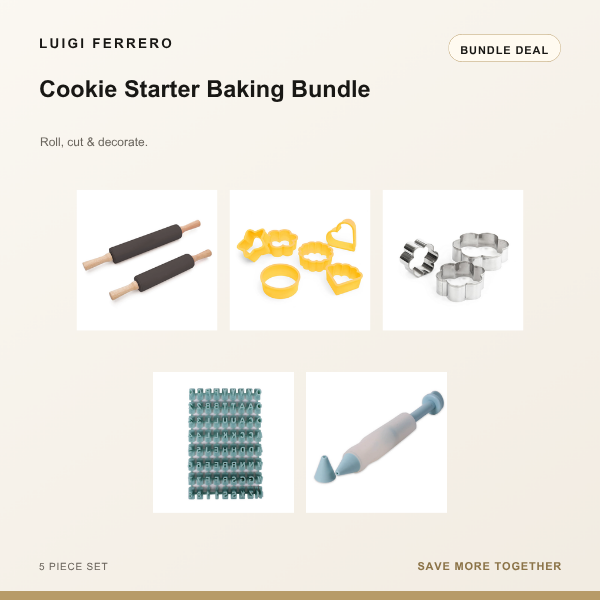 Luigi Ferrero Cookie Starter Baking bundle deal
