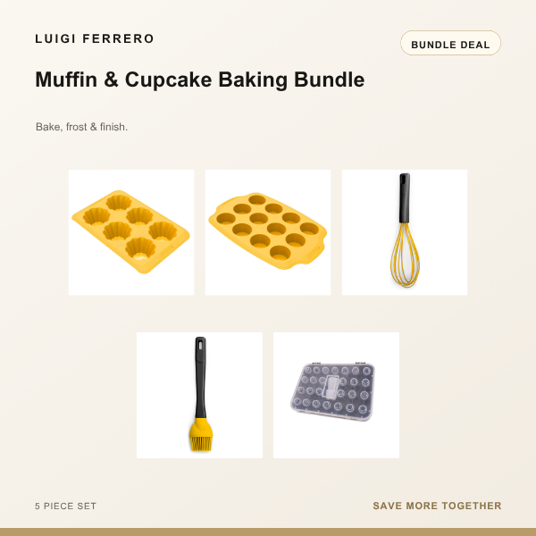 Luigi Ferrero Muffin and Cupcake Baking bundle deal