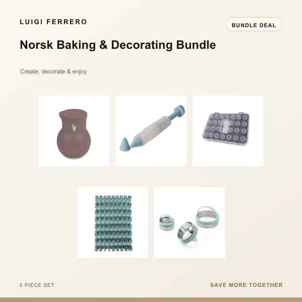 Luigi Ferrero Norsk Baking & Decorating bundle deal