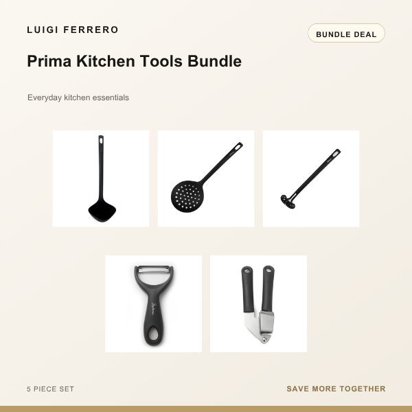 Luigi Ferrero Prima Kitchen Tools bundle deal