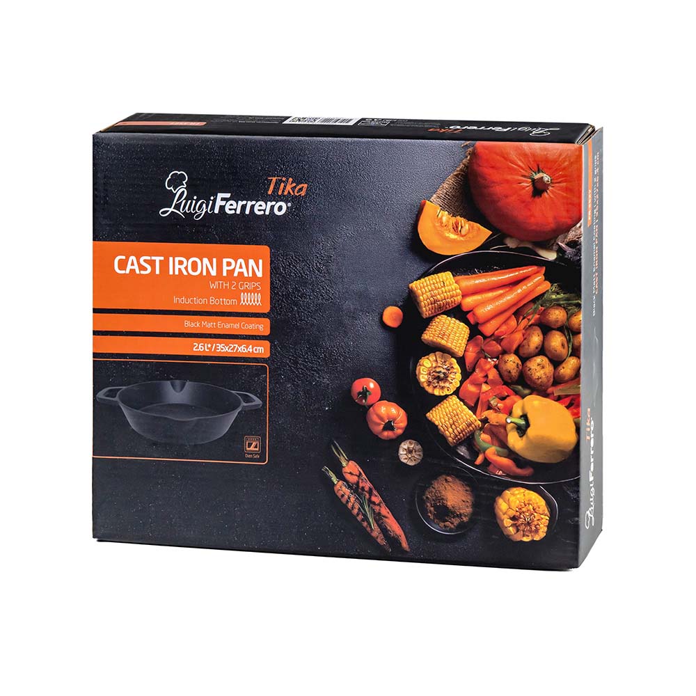 Luigi Ferrero Tika FR-3527 pan — manufacturer photo packing