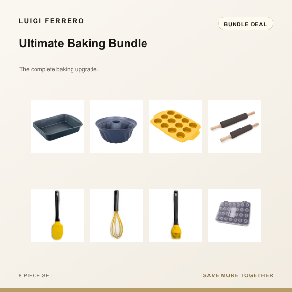 Luigi Ferrero Ultimate Baking bundle deal
