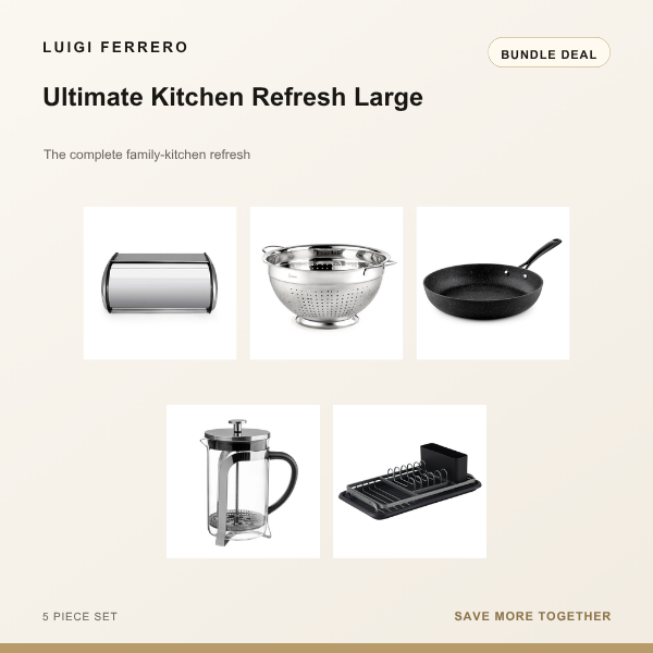 Luigi Ferrero Ultimate Kitchen Refresh Large bundle deal