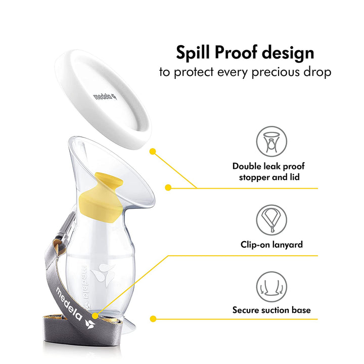 Medela Silicone Breast Milk Collector - Red Rhino