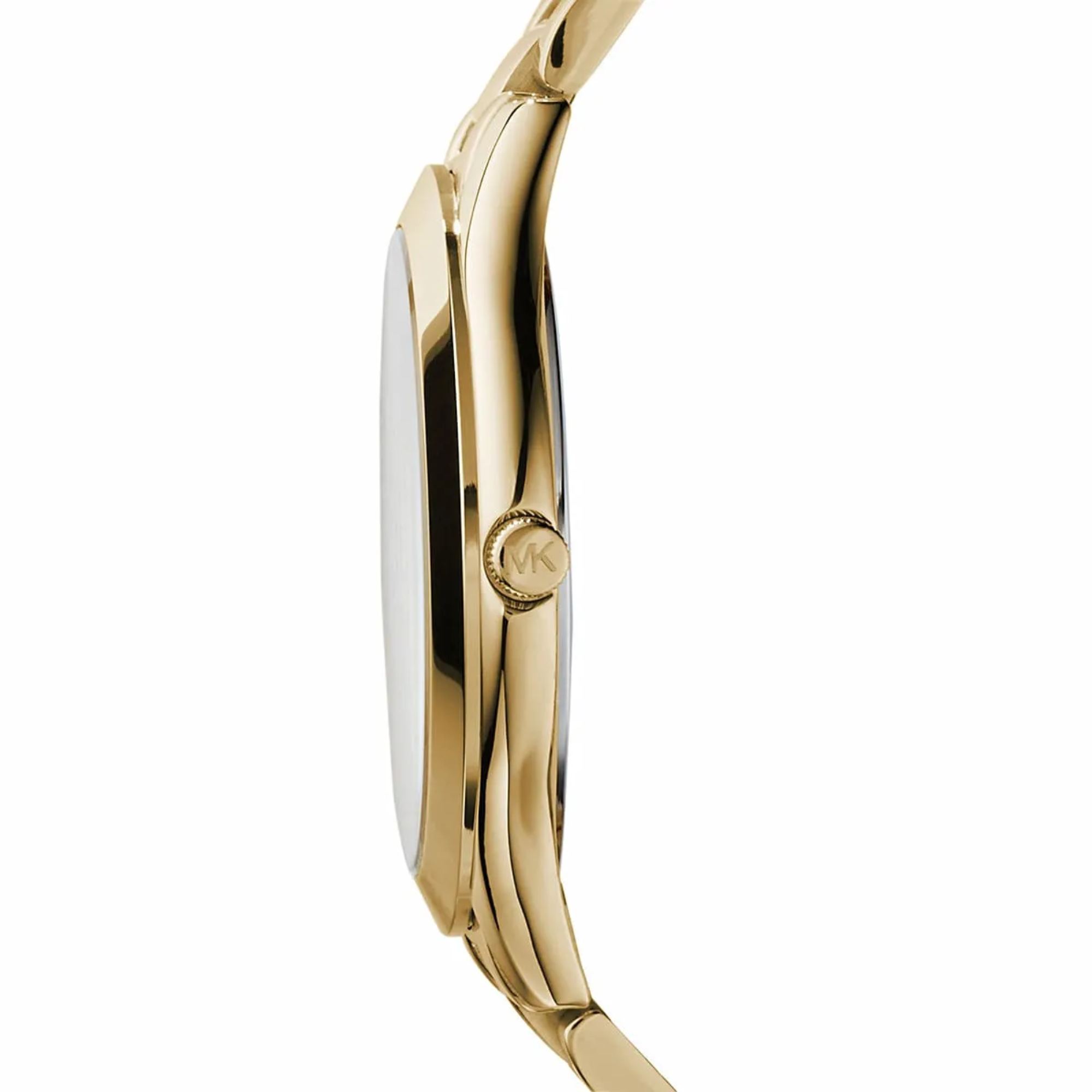 Michael Kors MK3179 gold-tone dial close-up detail