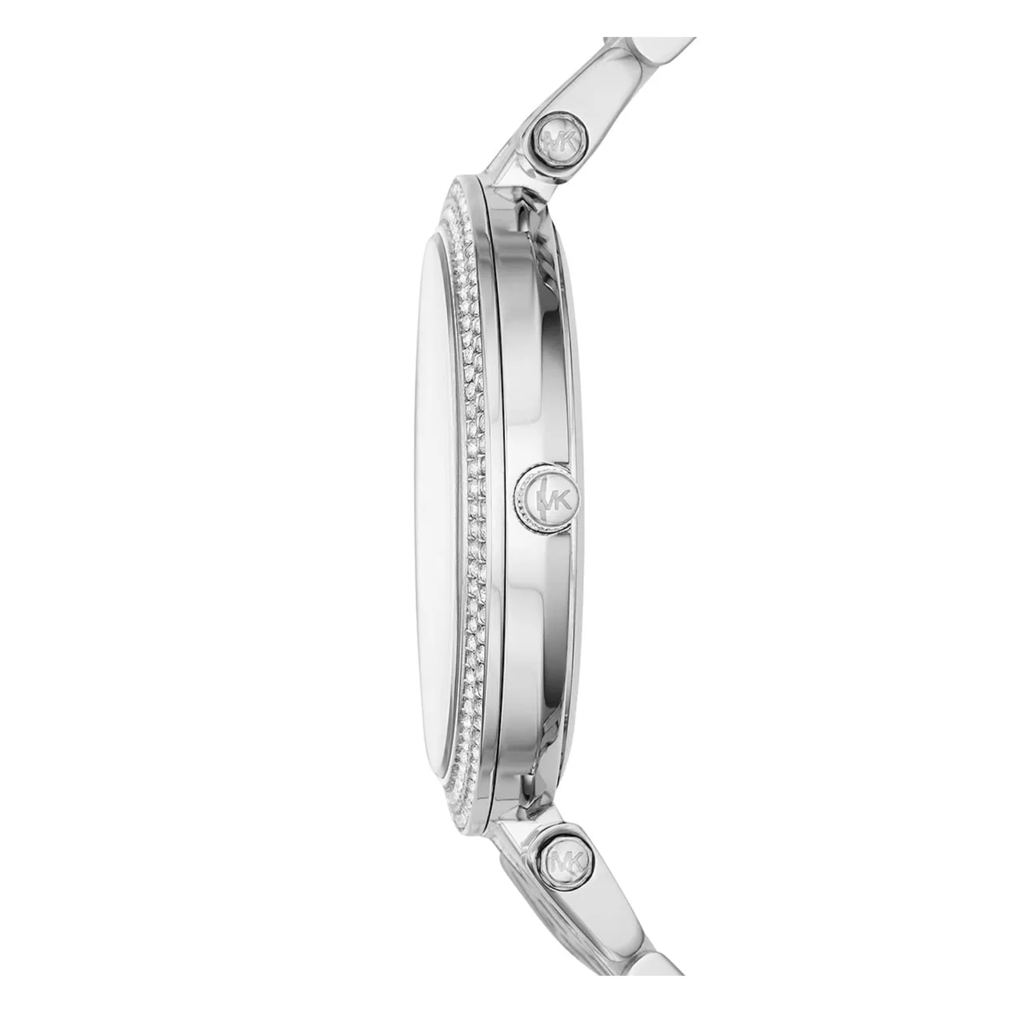 Michael Kors Darci MK3404 silver watch perspective view