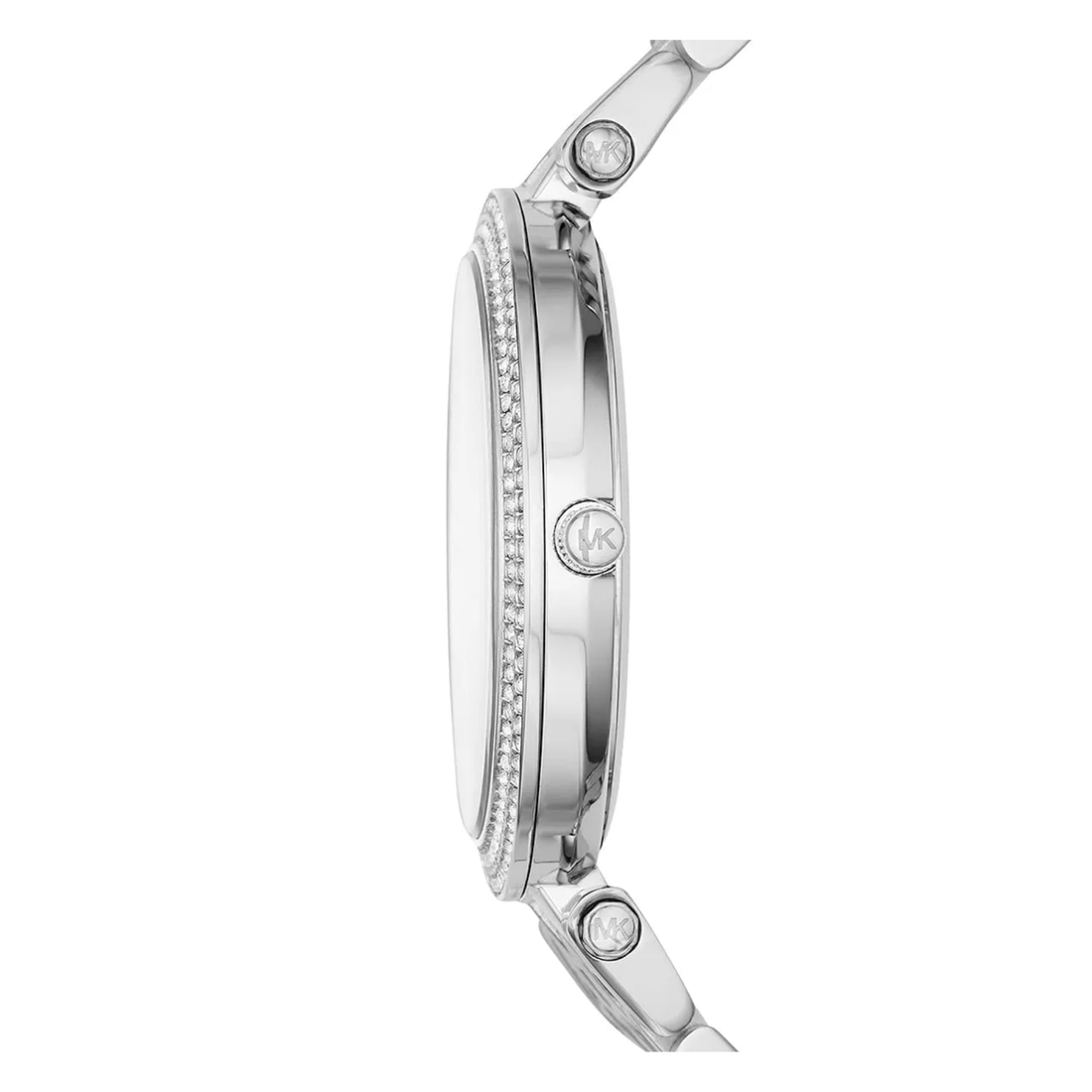 Michael Kors Darci MK3404 silver watch perspective view