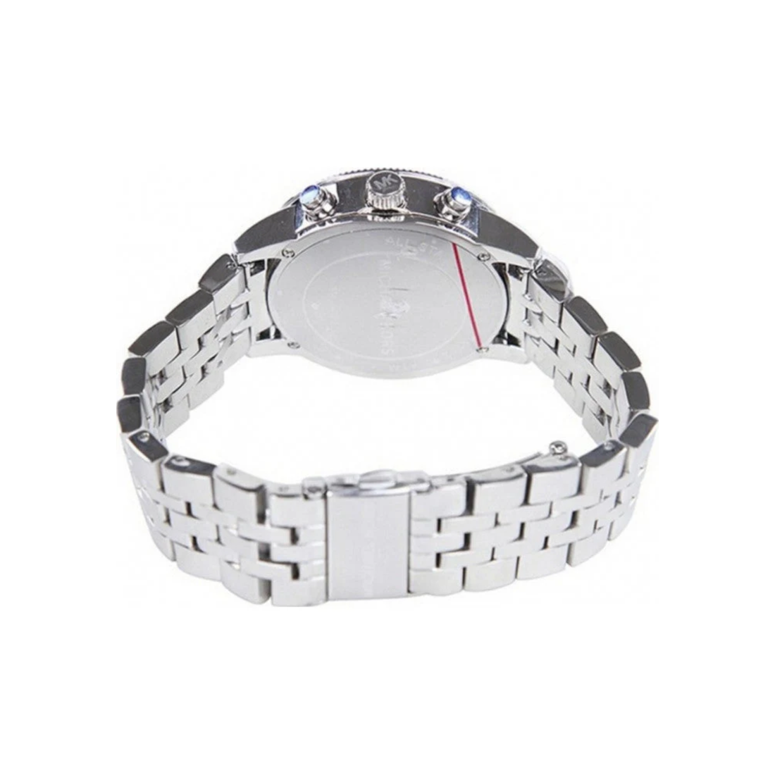 Michael Kors MK5021 bracelet clasp and caseback detail