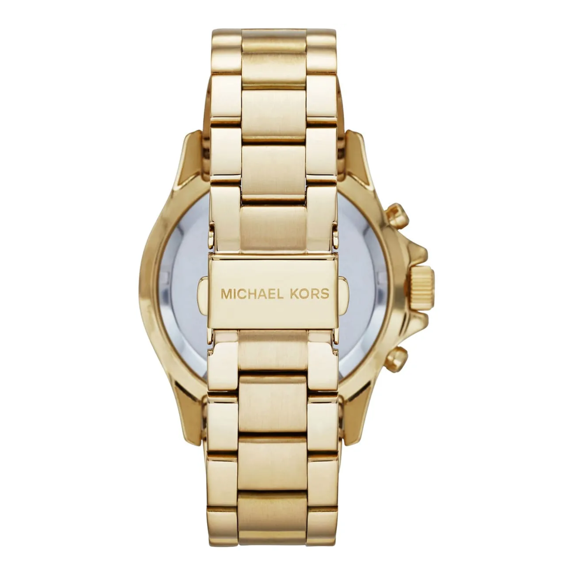 Michael Kors MK5871 gold-tone bracelet and clasp rear view