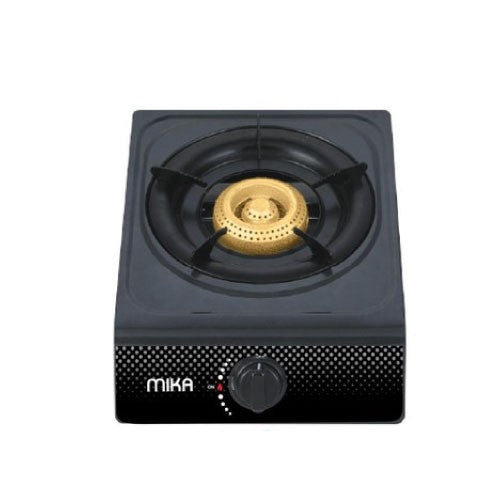 Mika Gas Stove, Non-Stick, Single Burner, Grey (MGS1101), product view