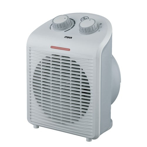 Mika Fan Heater, 1000W-2000W, Grey (MH105G), product view