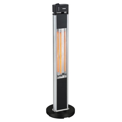 Mika MH403BR tower heater, side view