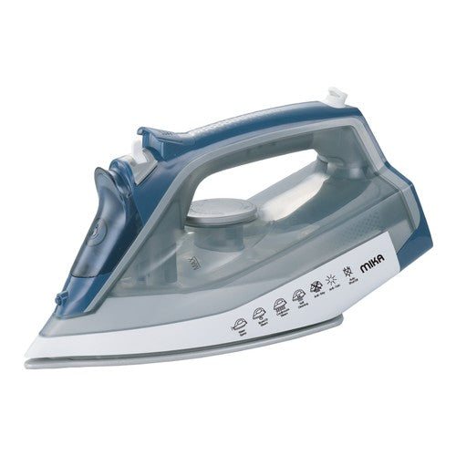 Mika Steam Iron, Ceramic Soleplate, 2380W -  2830W, White & Blue (MIST3331C), product view