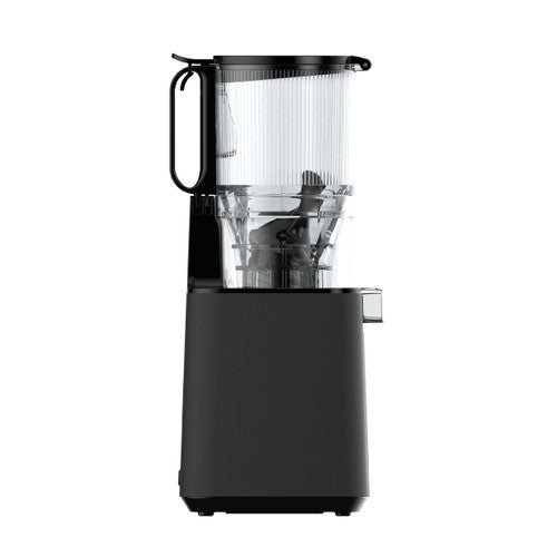 Mika MJS3021B black slow juicer, side view