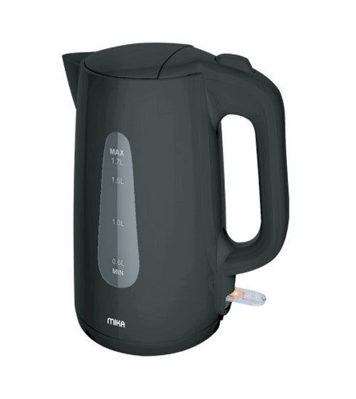 Mika Kettle, 1.7L, Plastic, 360Âº Cordless, Concealed Element, Black (MKT1301B), product view