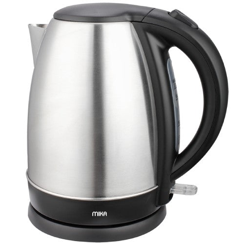 Mika Kettle, 1.7L, Stainless Steel, 360Âº Cordless, Concealed Element, SS (MKT2101X), product view