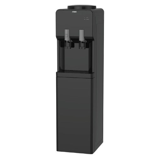 Mika Water Dispenser, Standing , Hot & Normal with Cabinet, Black (MWD2202B), product view