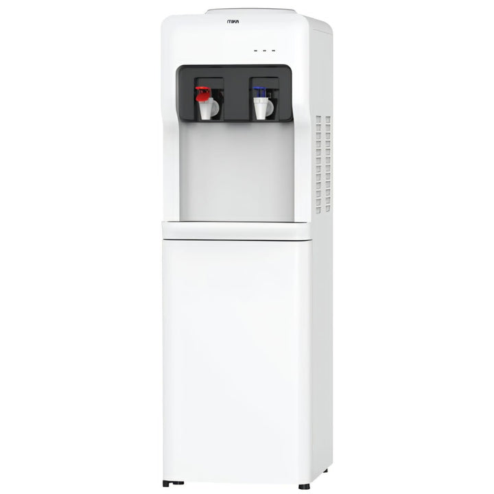 Mika Water Dispenser, Standing , Hot & Normal with Cabinet, White & Black (MWD2209WB), product view