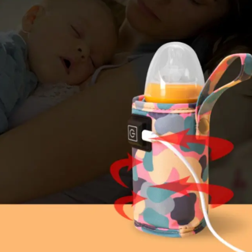 Portable USB Milk Bottle Warmer Sleeve