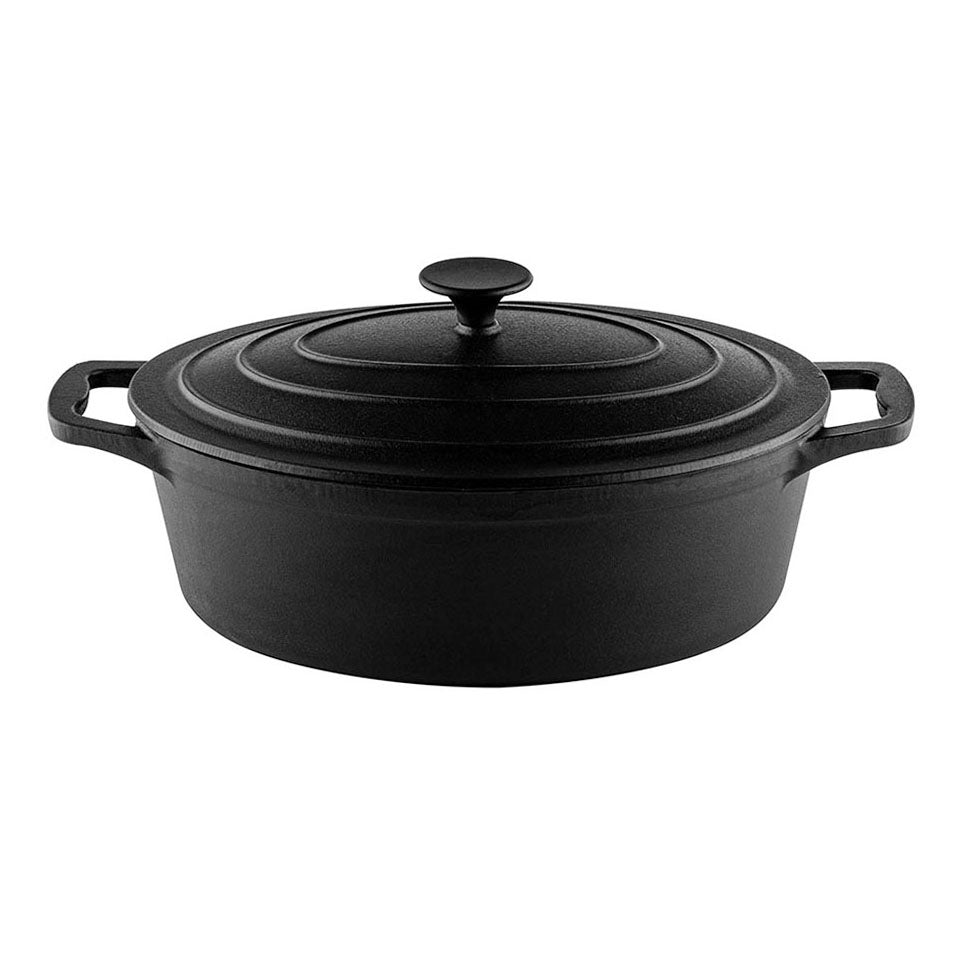 Muhler Tika MR-4133CI cast iron roaster, 41 x 25 x 11 cm, 5.1 L