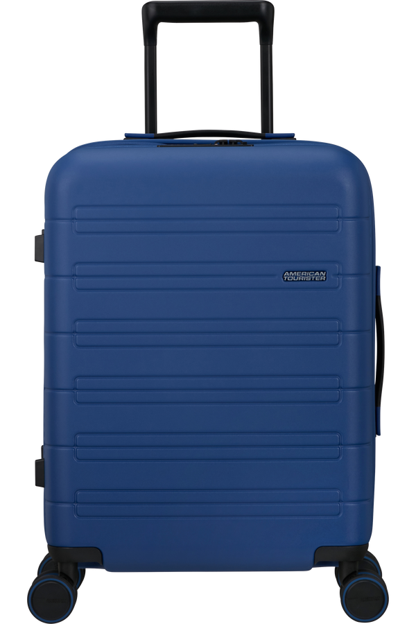 American Tourister Novastream V2 55cm Navy Blue — included in 3-piece set