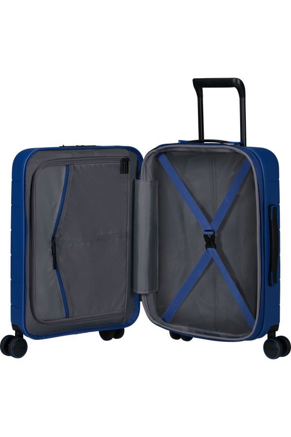 American Tourister Novastream V2 55cm Navy Blue interior view