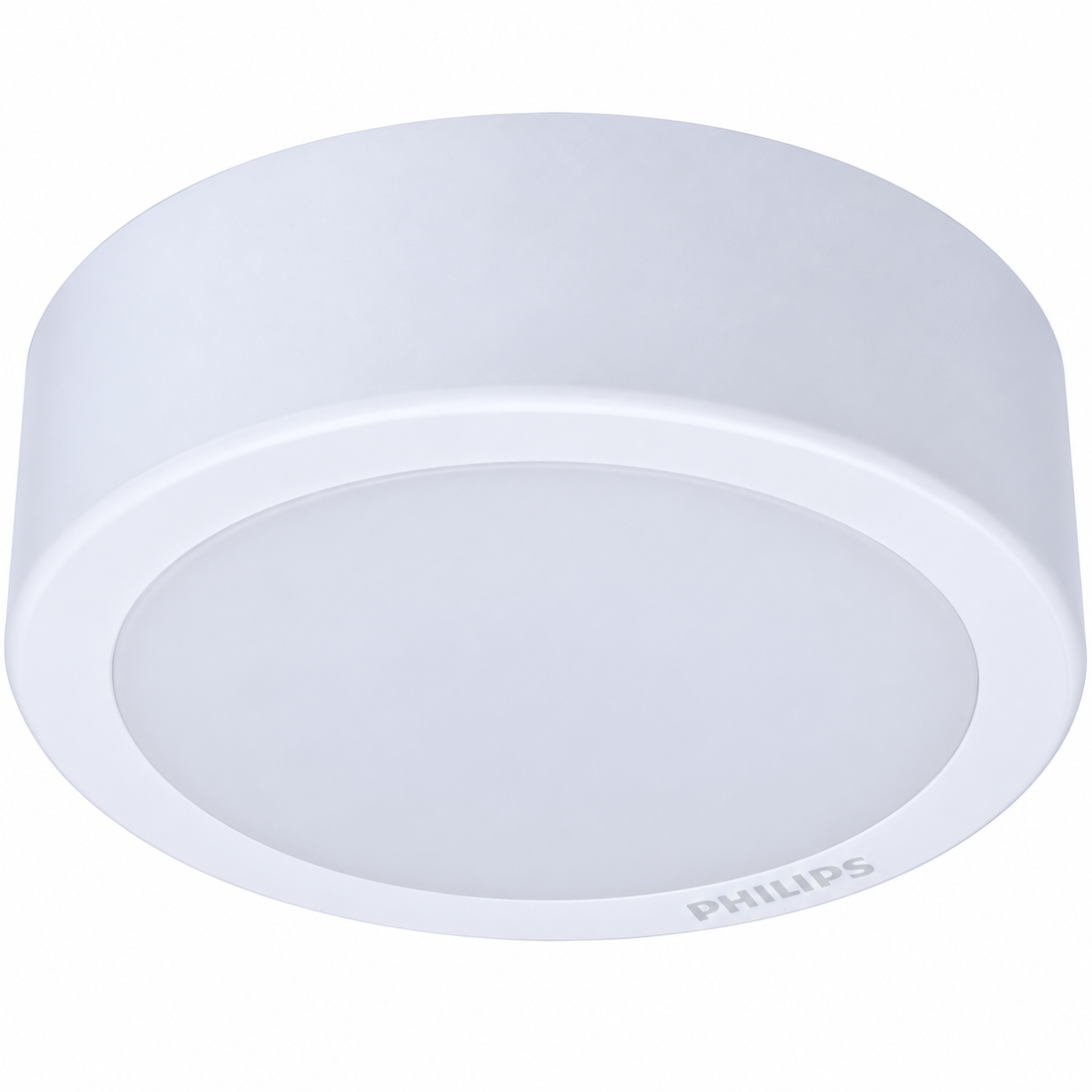 Philips DN027C surface LED downlight 23W Warm White — AI recreation; fine physical details unverified