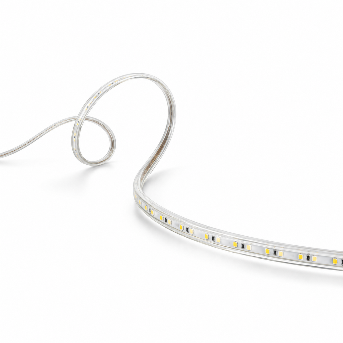Philips DLI31087 LED Strip 6.4W/m 6500K 240V — AI recreation; fine physical details unverified