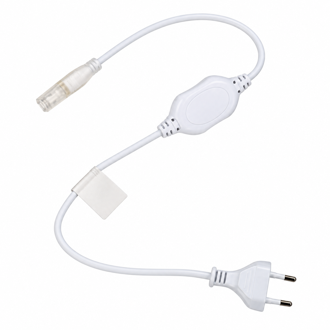 Philips DLI31086 LED Strip Power Cord 1.5m with Plug — AI recreation; fine physical details unverified