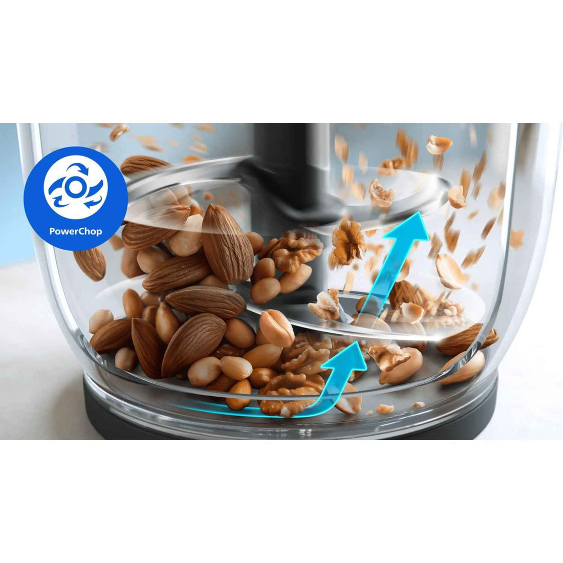 Philips 3000 Series Chopper 450W 1L HR1501/00 – PowerChop | Buy in Kenya | Red Rhino