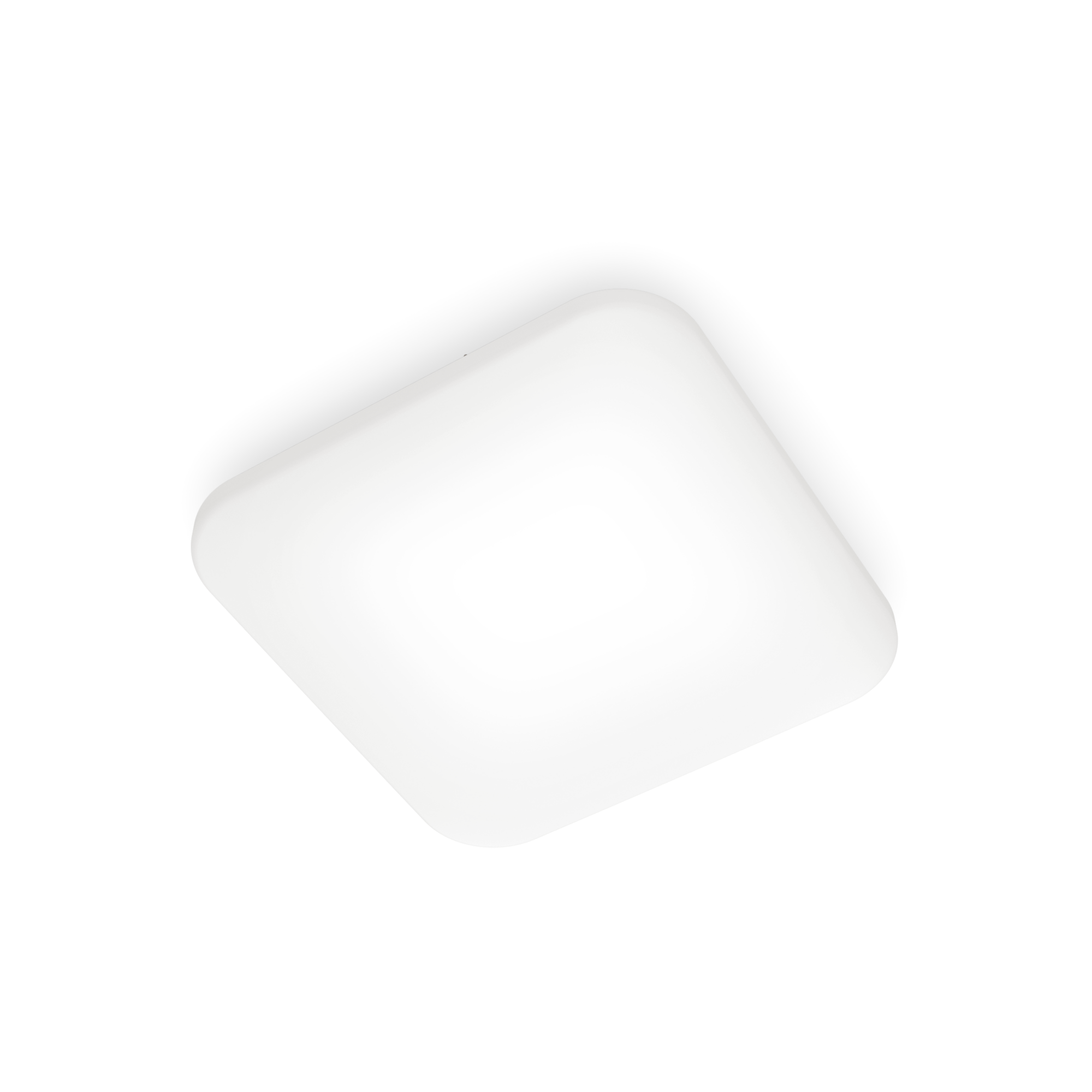 Philips Mauve Square LED Ceiling Light 17W Neutral White L320 — product view on a white background