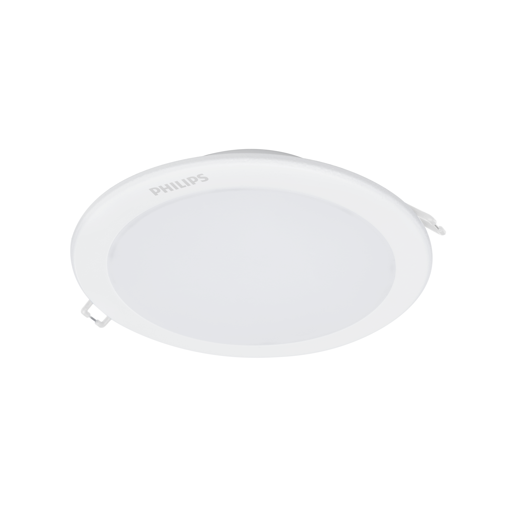 Philips DN027B G3 white round recessed LED downlight with spring clips — manufacturer family reference