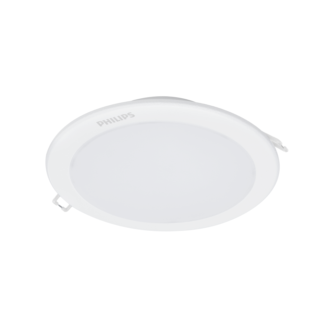 Philips DN027B G3 white round recessed LED downlight with spring clips — manufacturer family reference