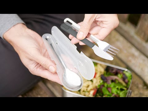 Joseph Joseph official English video: GoEat on-the-go stainless-steel cutlery set 81126
