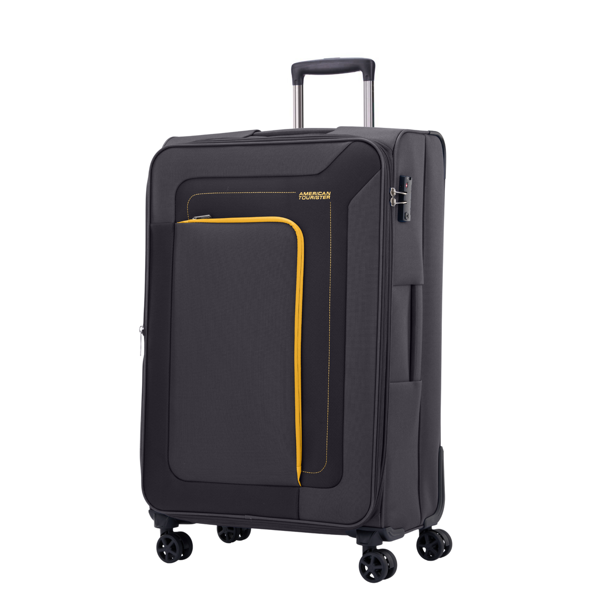 American Tourister Raya 79cm Grey softside large suitcase
